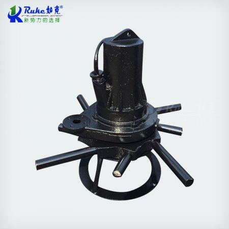 QXB離心式潛水曝氣機鑄鐵不銹鋼材質污水生化氧化池處理曝氣增氧
